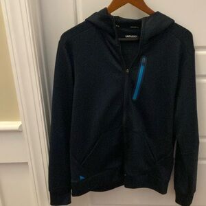 Untuckit men’s hooded zippered jacket Medium